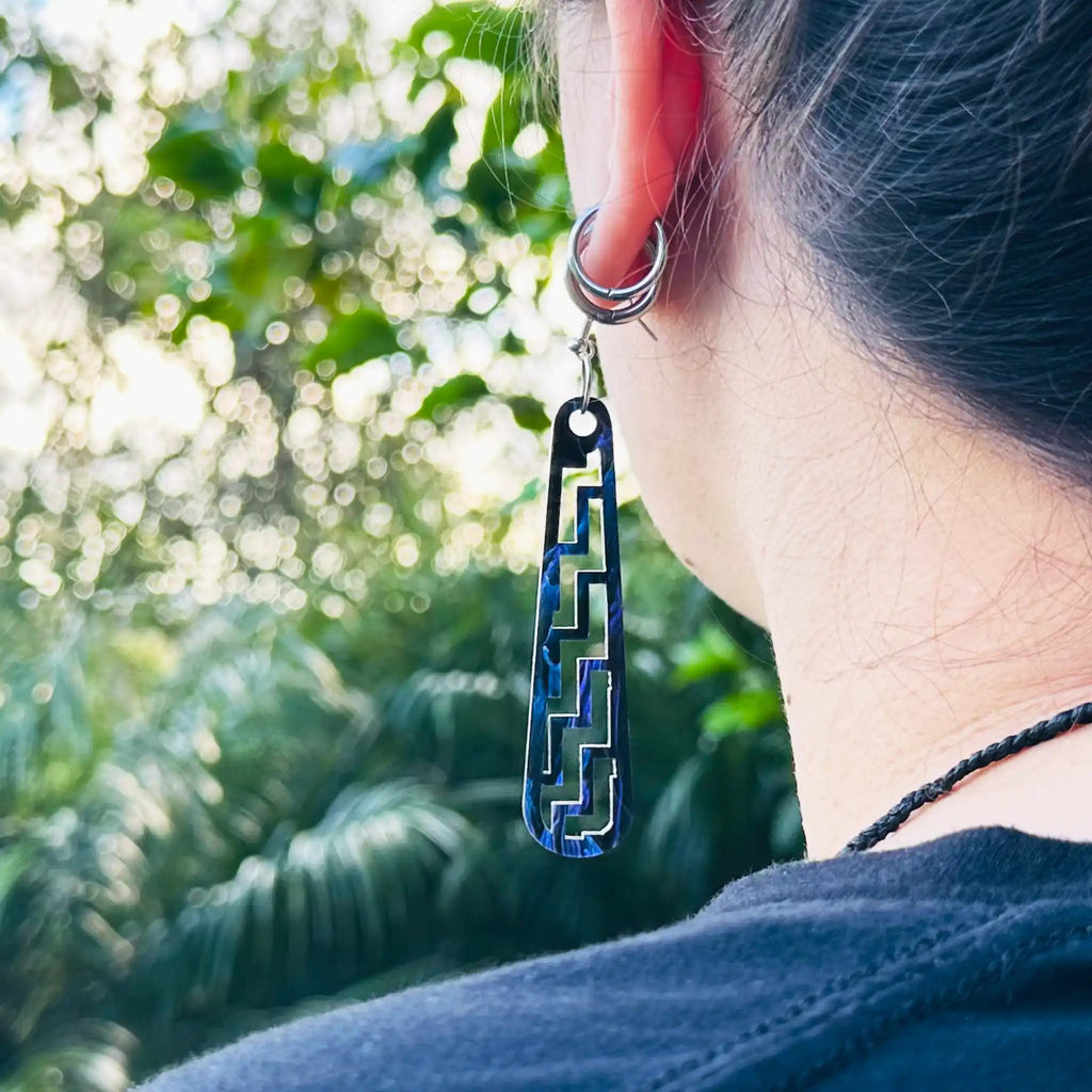 Poutama Earrings