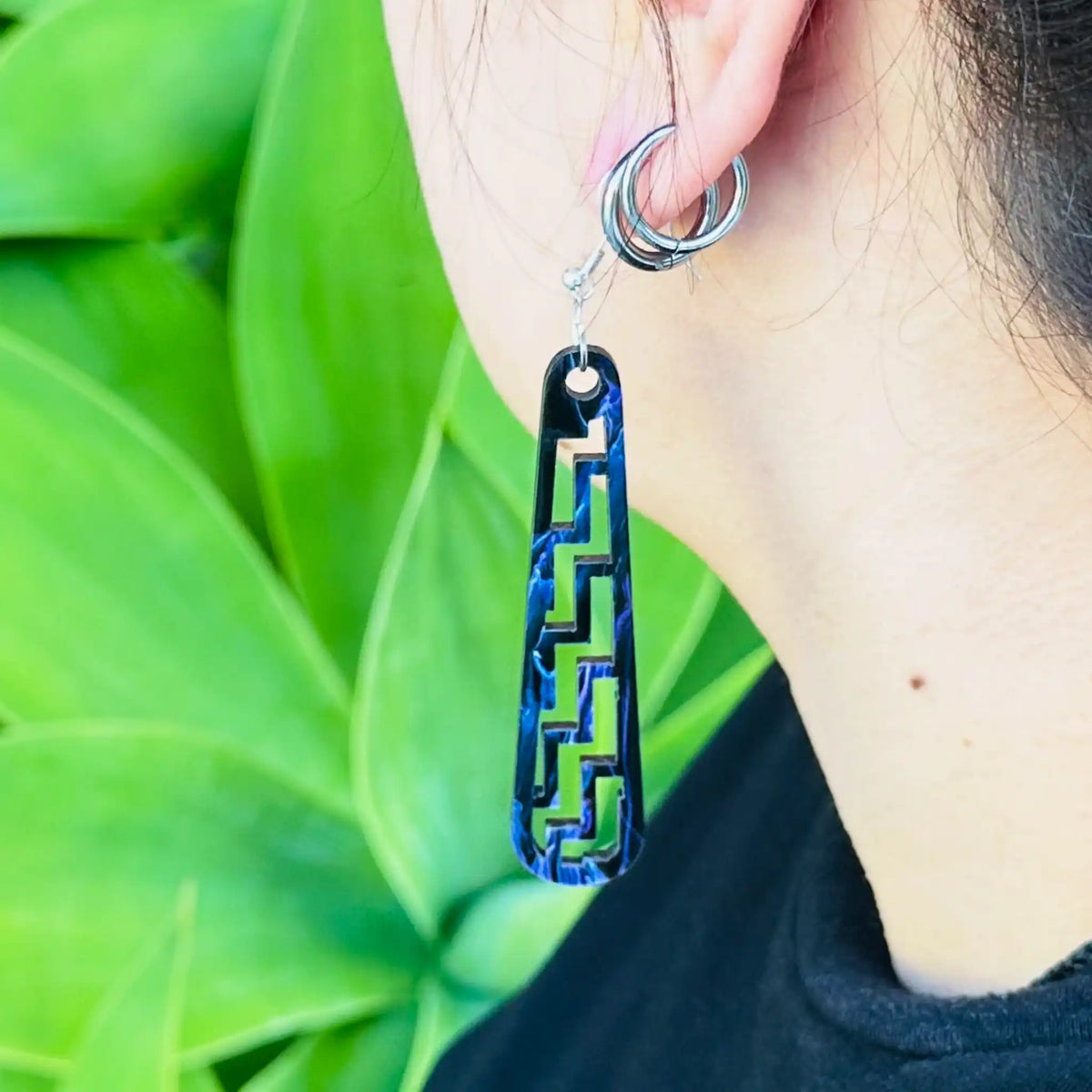 Poutama Earrings
