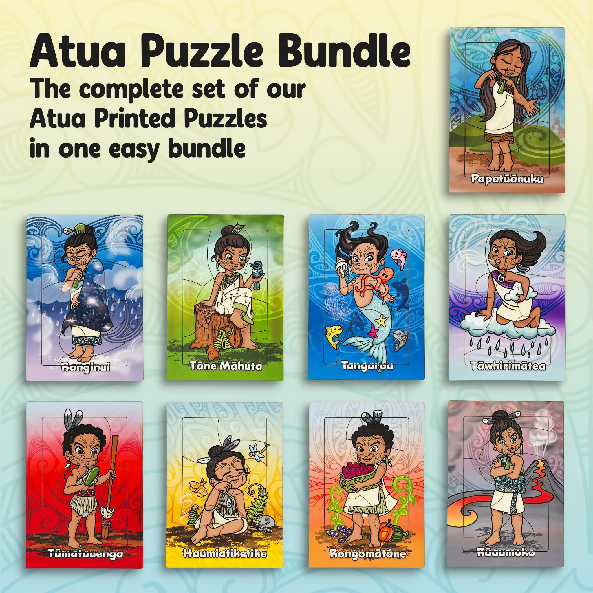 Atua Printed Puzzles Complete Bundle