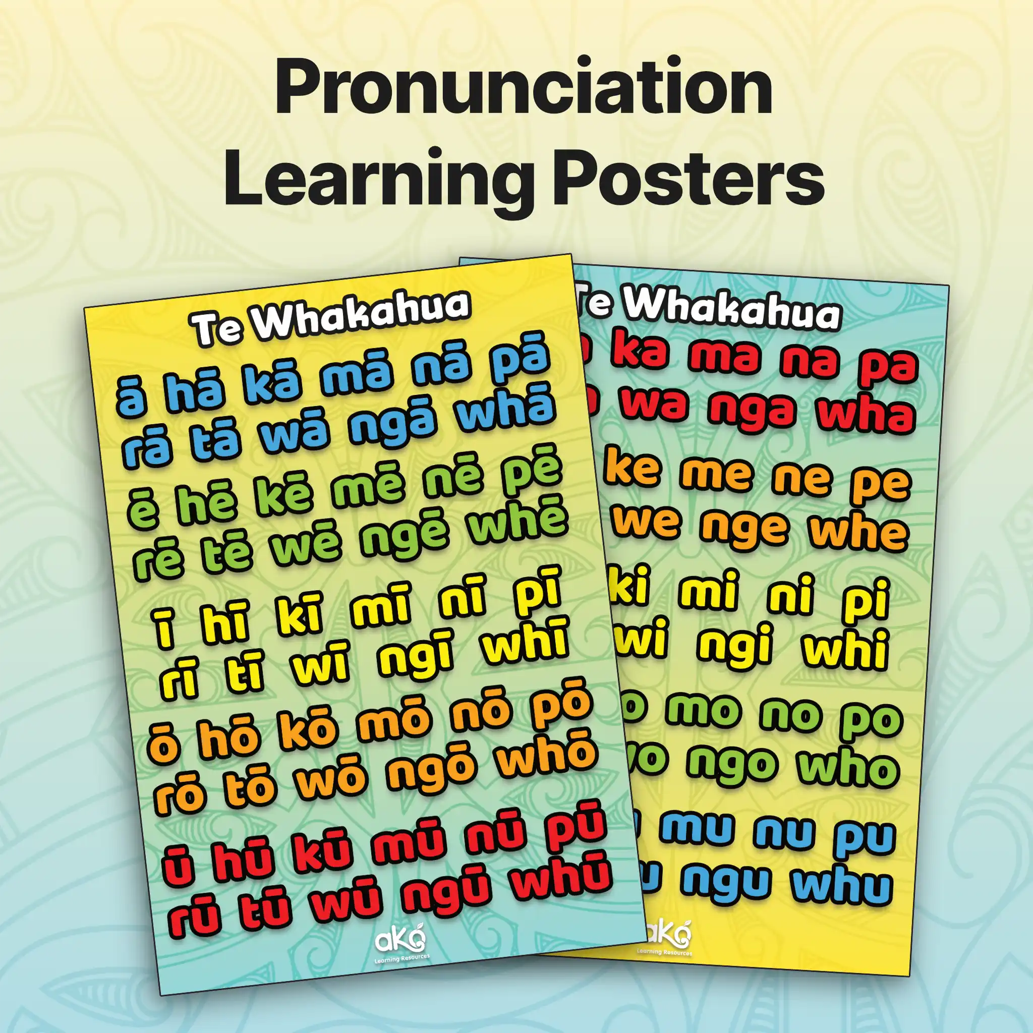 Pronunciation Learning Posters