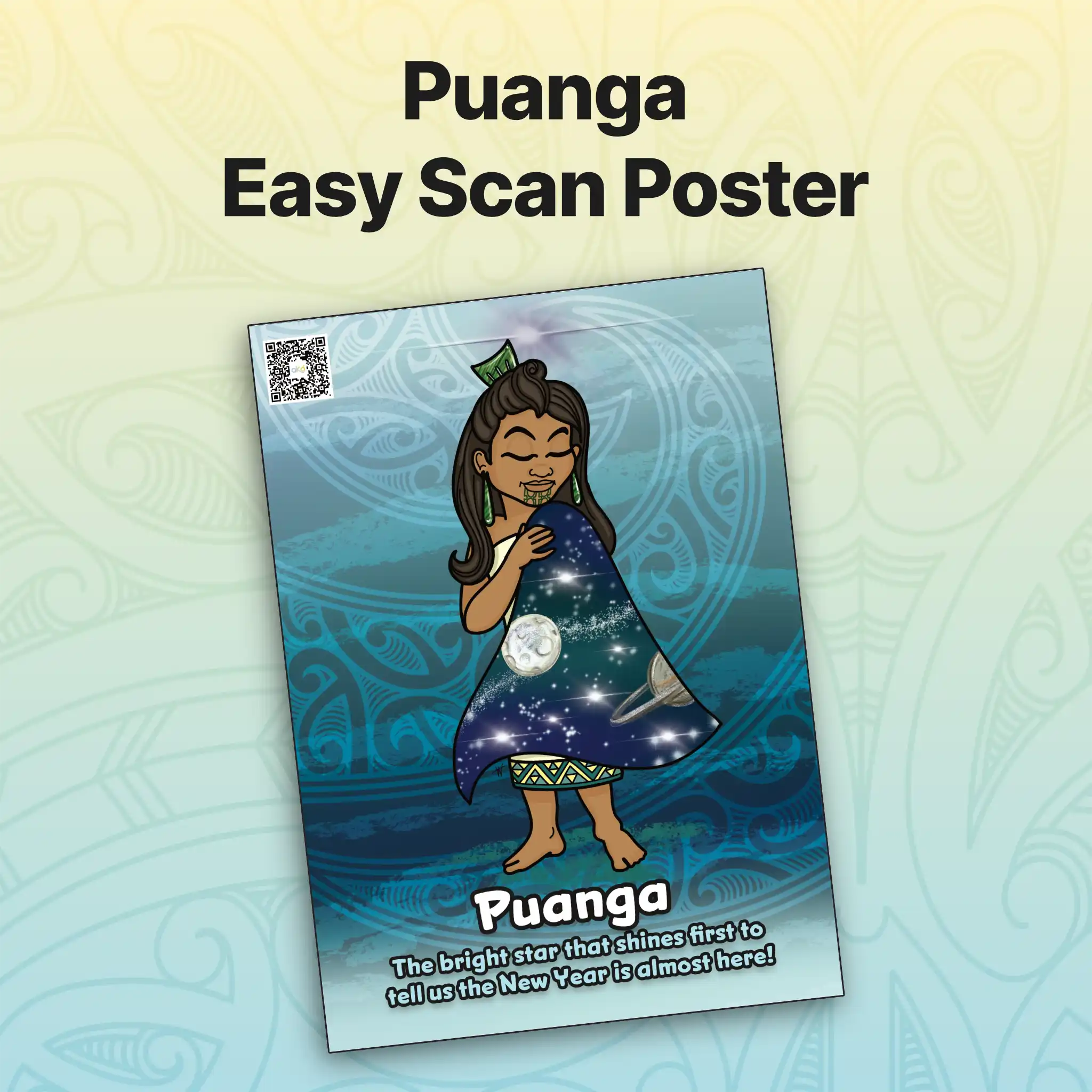 Puanga Easy Scan Poster