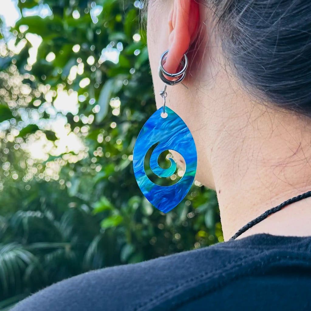 Pūrerehua Earings