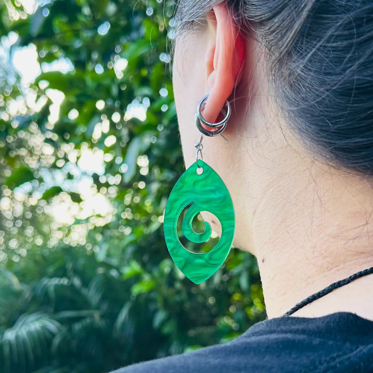 Pūrerehua Earings