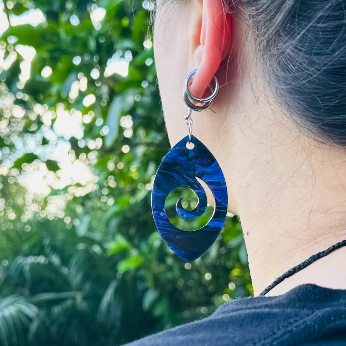 Pūrerehua Earings
