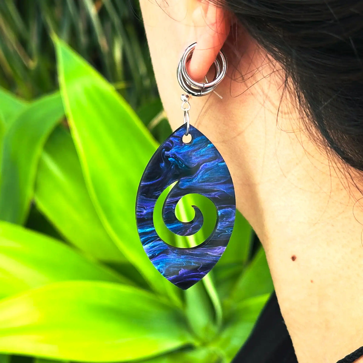 Pūrerehua Earings