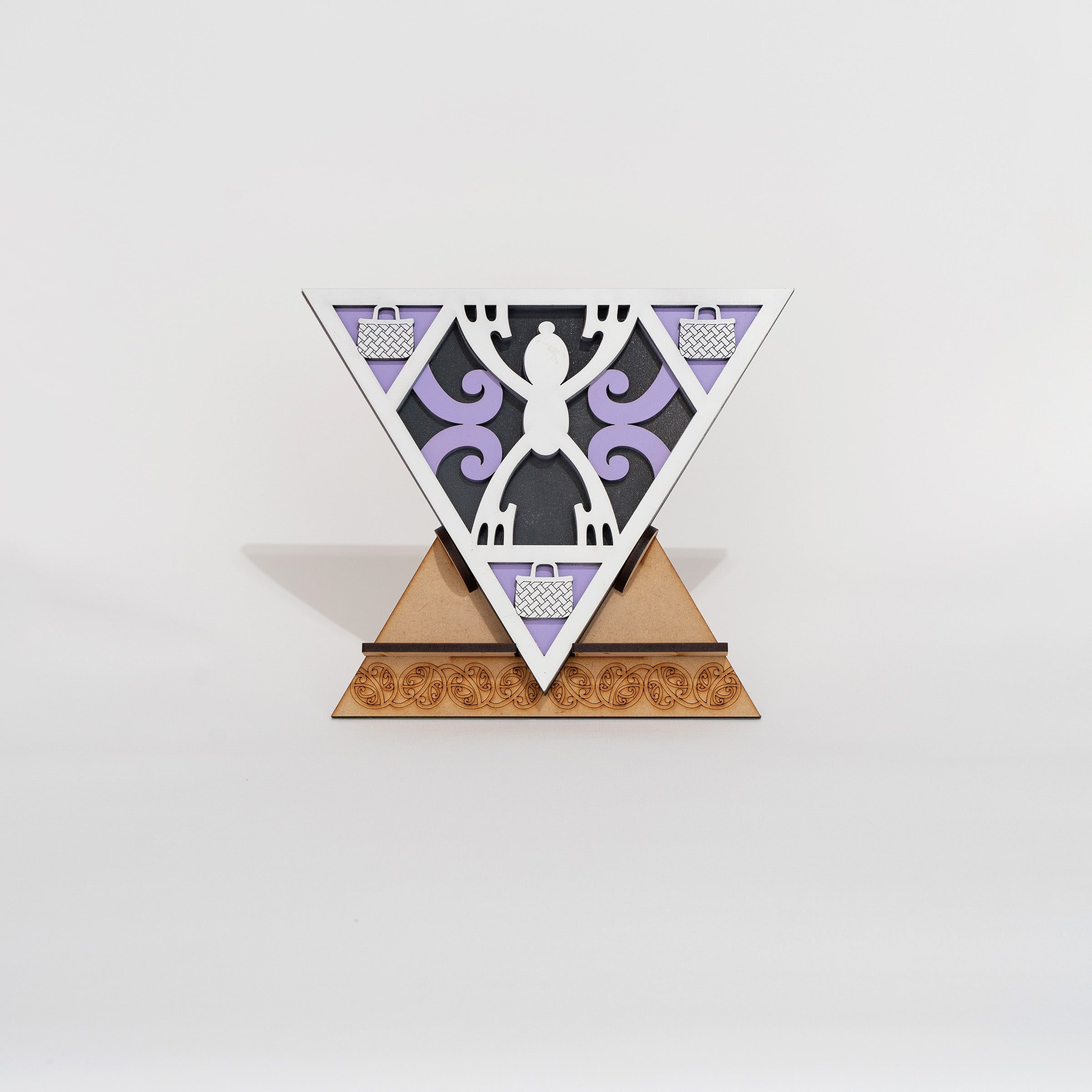 Atua Pattern Te Whāriki Mini Triangle - Mana Atua – Ako Learning Resources