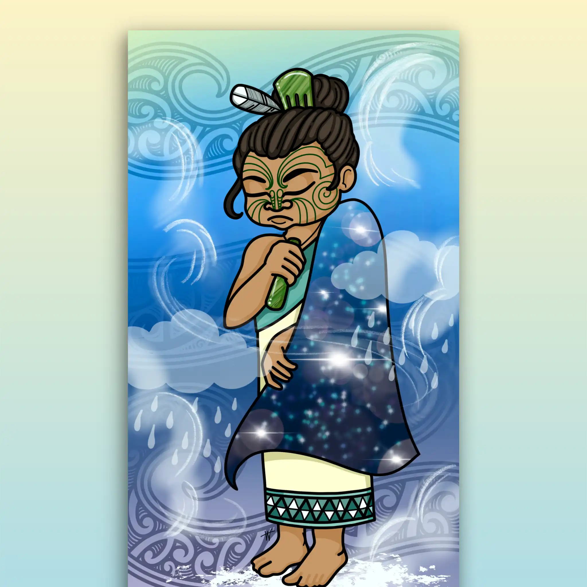 Ranginui Outdoor Art Panel