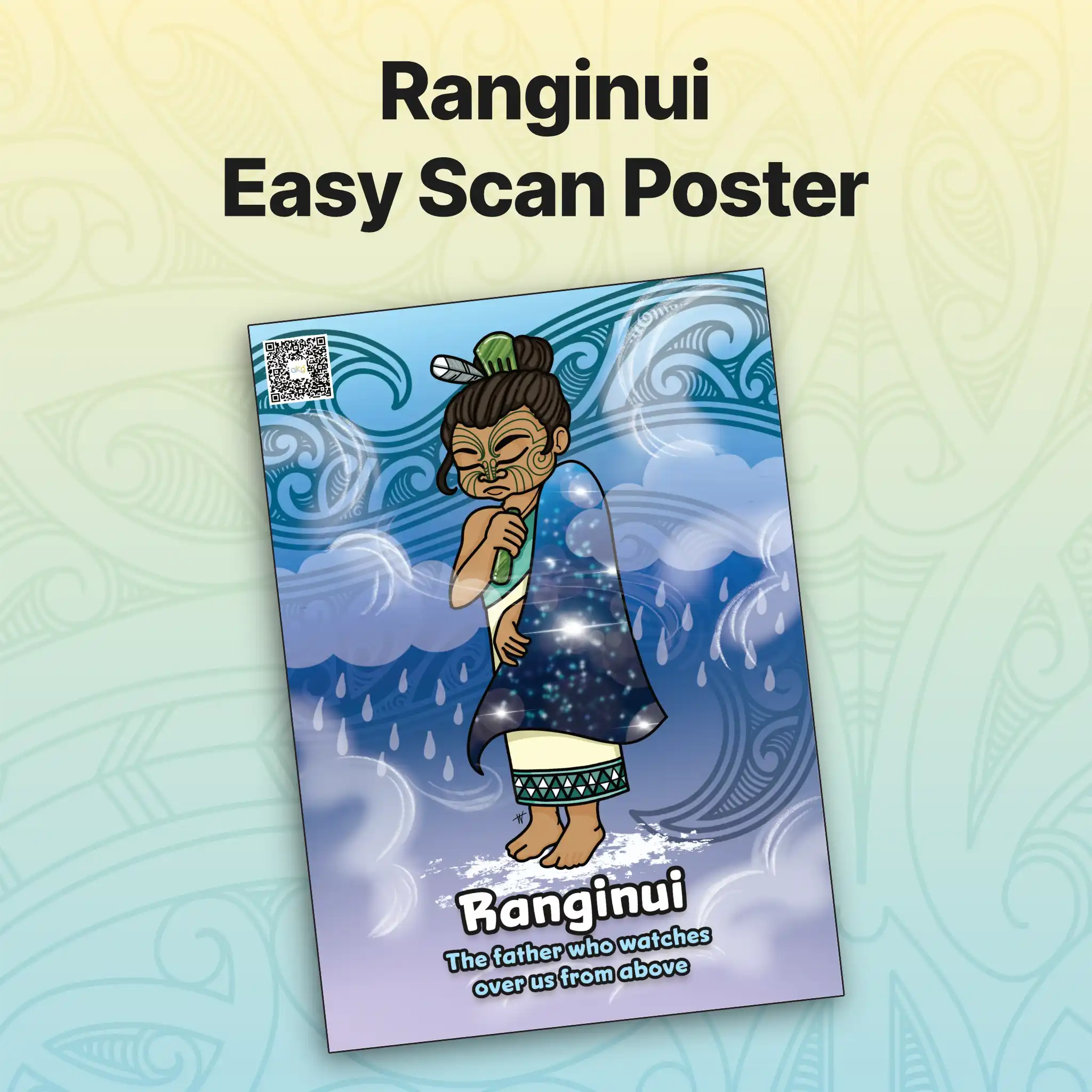 Ranginui Easy Scan Poster