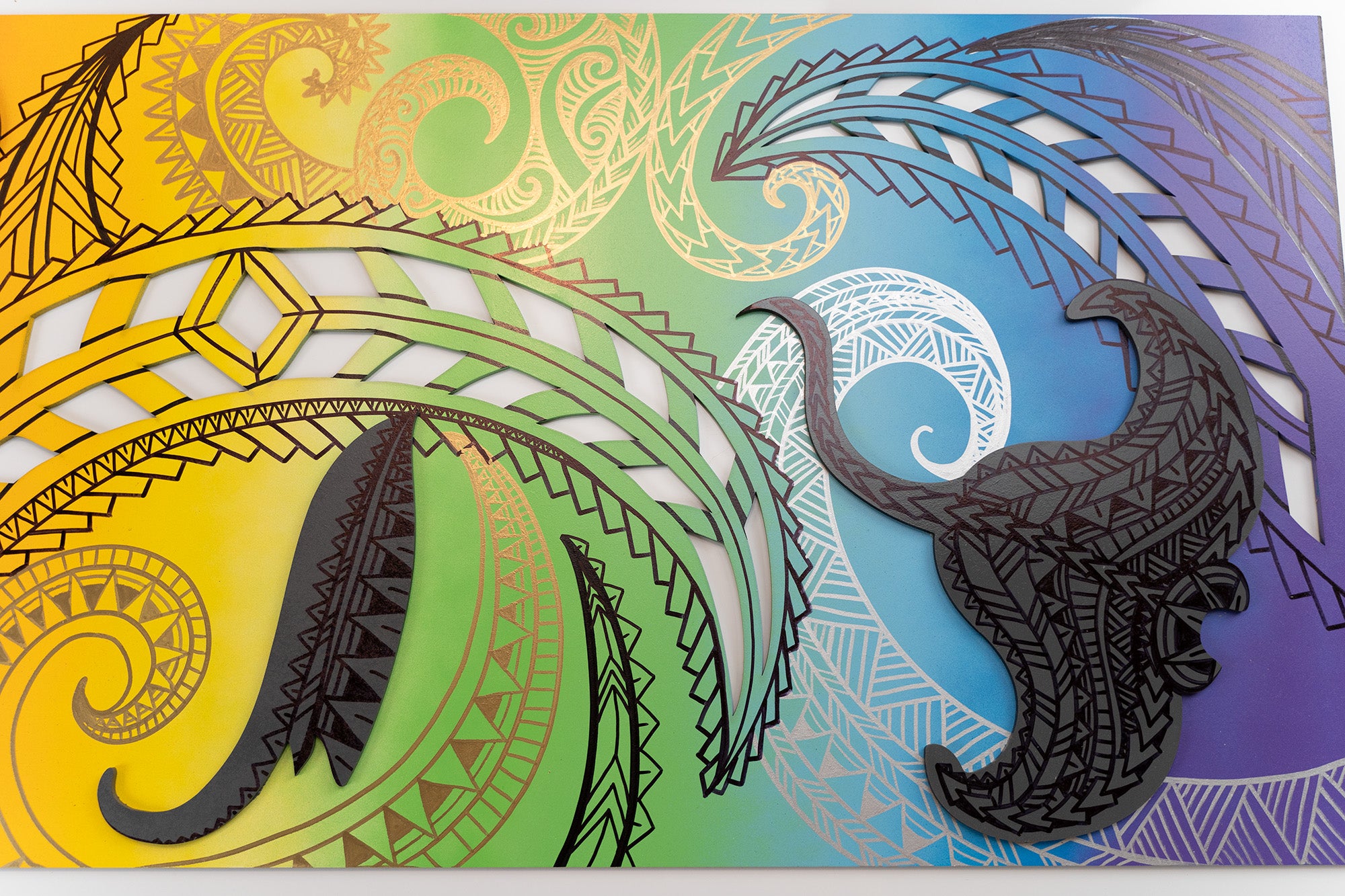 Stingray Panel - Rainbow