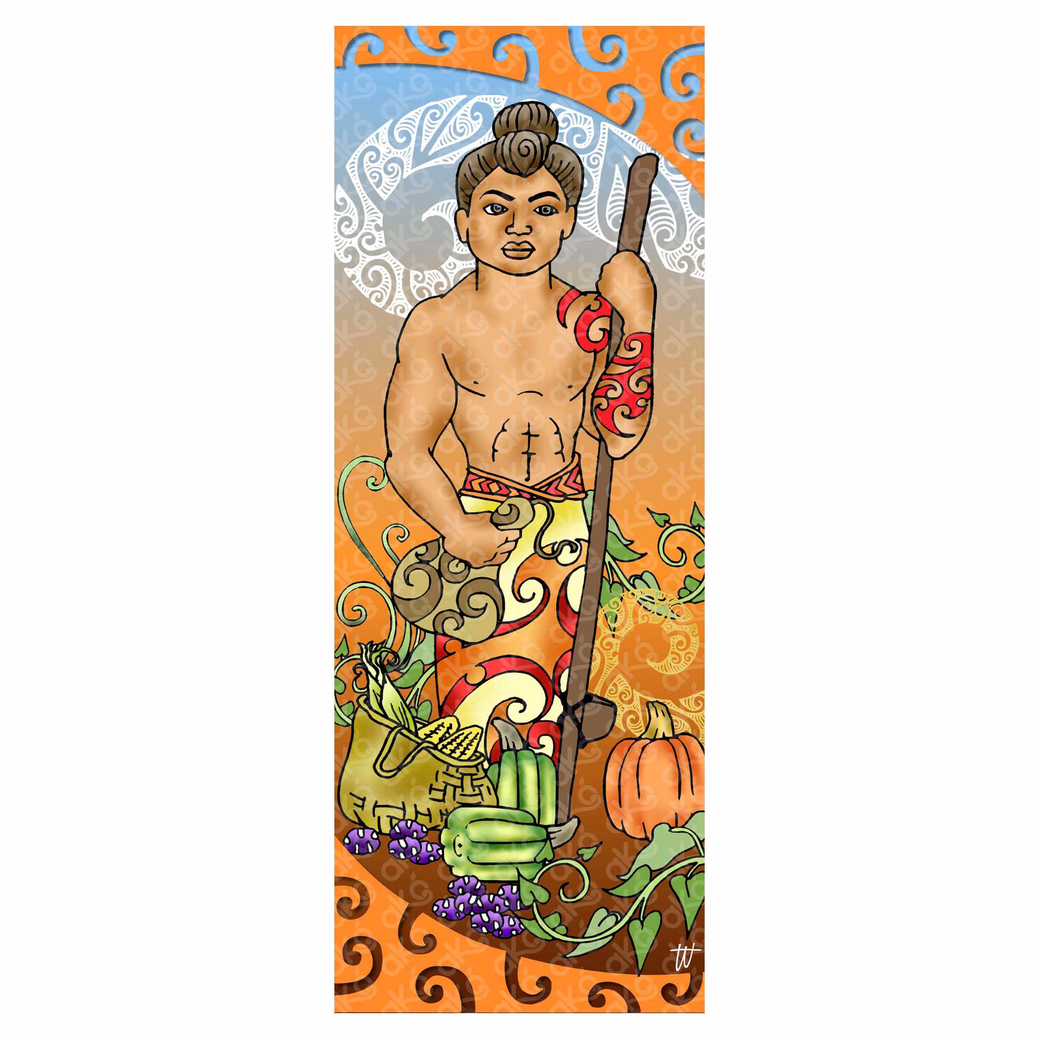 Atua Wall Panel -  Rongomātāne