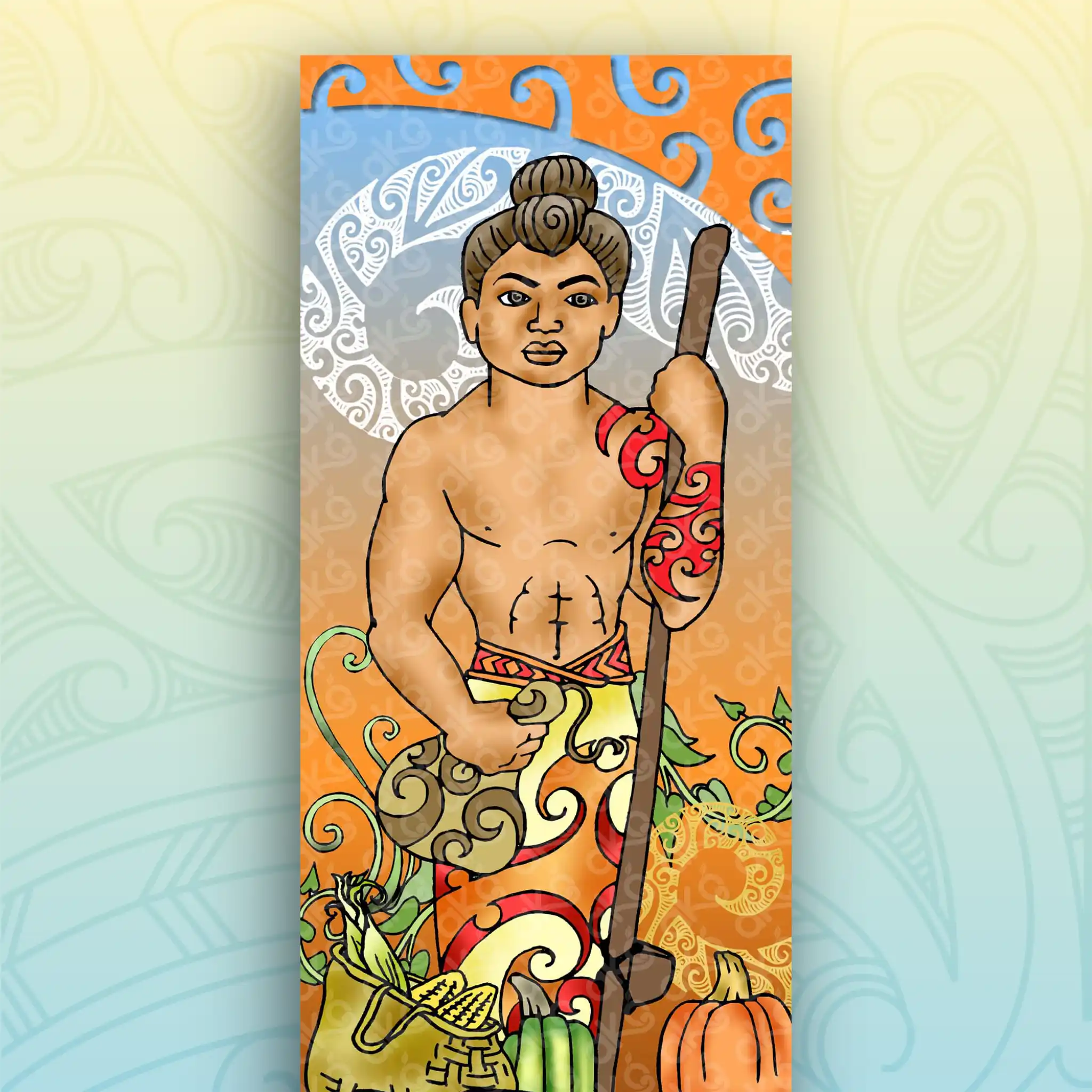 Atua Wall Panel -  Rongomātāne