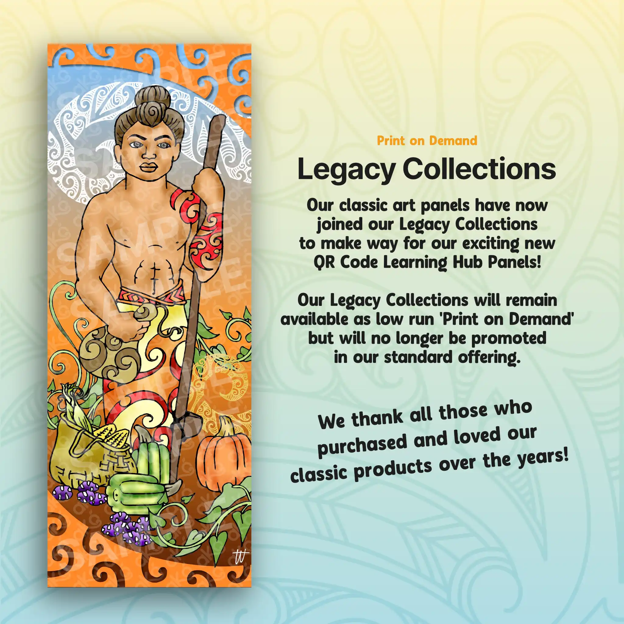 Atua Wall Panel -  Rongomātāne