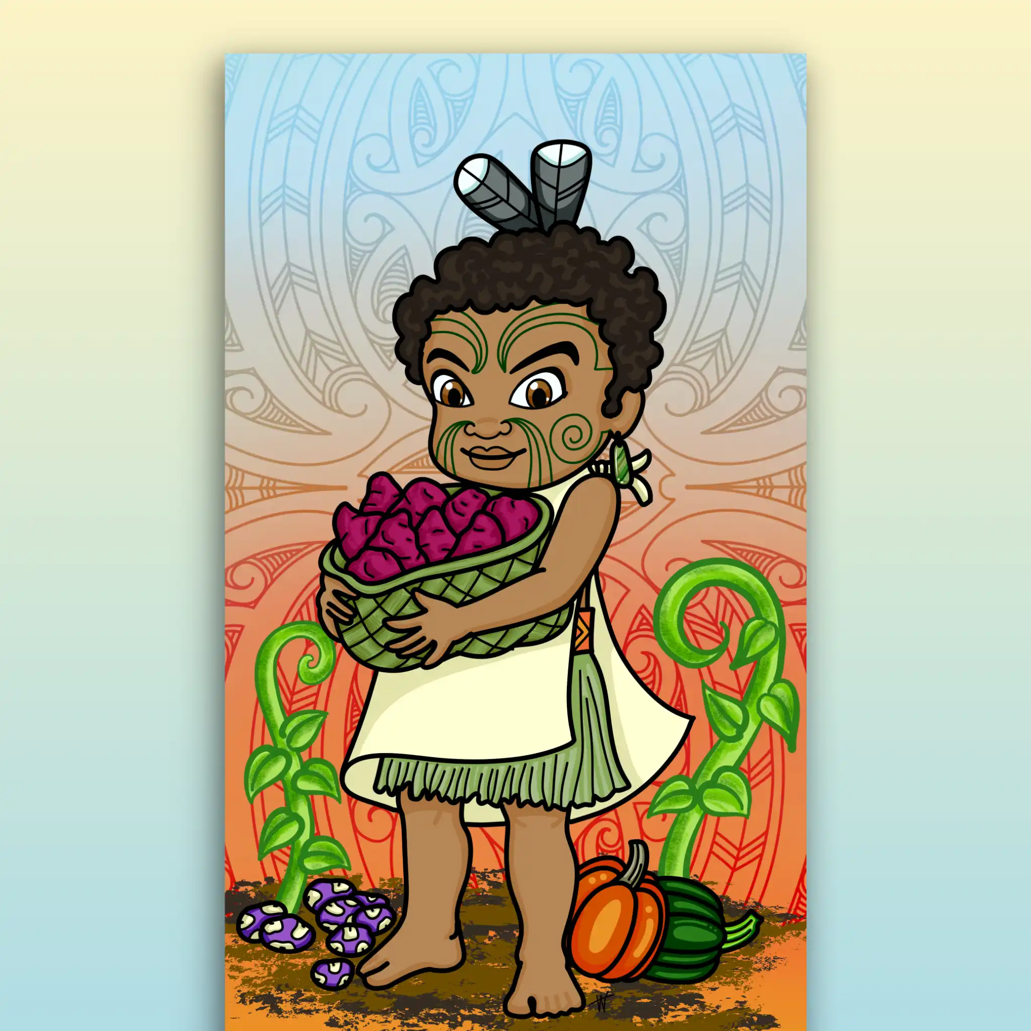 Rongomātāne Outdoor Art Panel