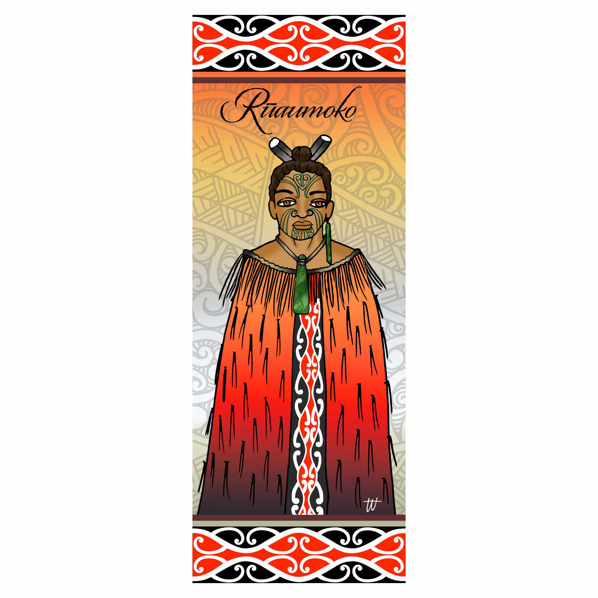 Rūaumoko - Atua Outdoor Wall Panel - Kaitiaki Series