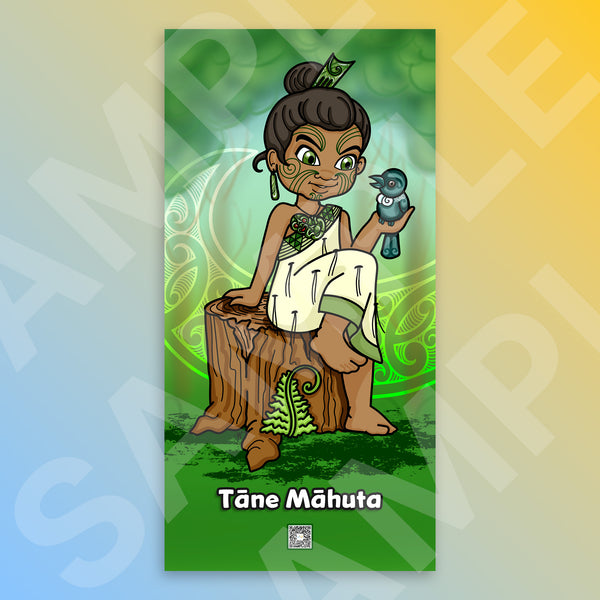 Tāne Māhuta Outdoor Art Panel