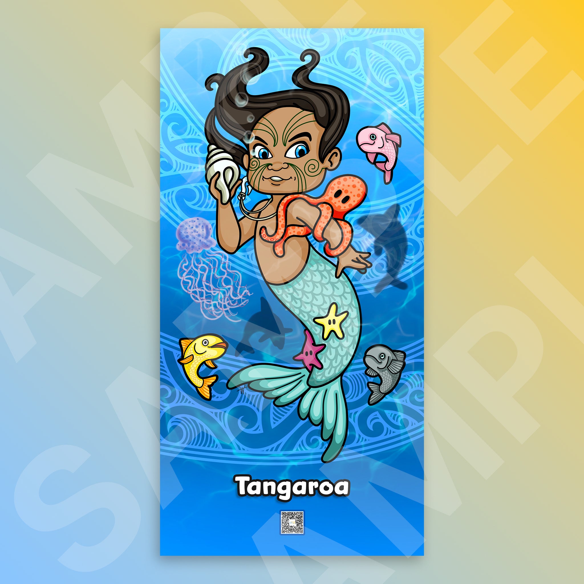 Tangaroa Outdoor Art Panel