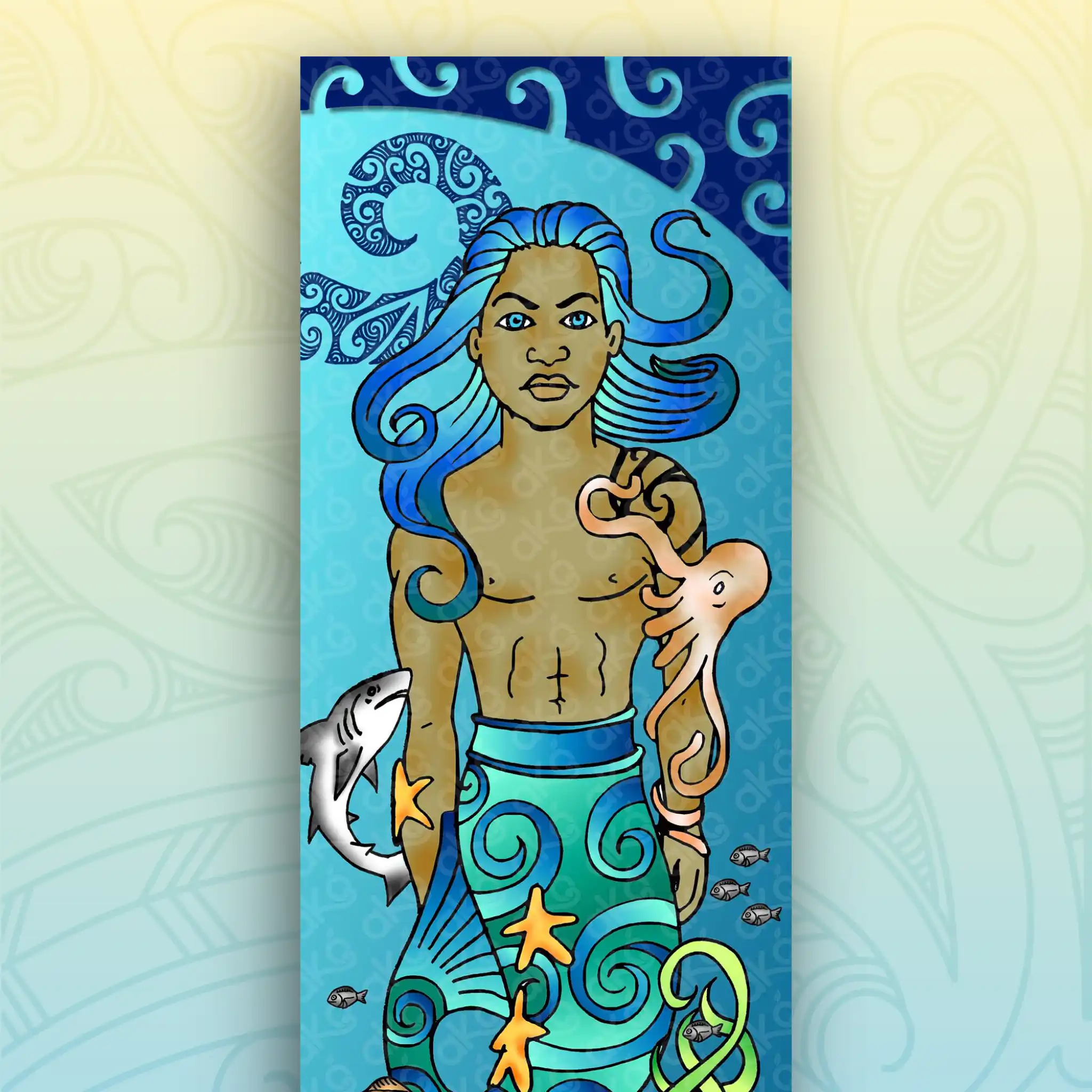 Atua Wall Panel - Tangaroa
