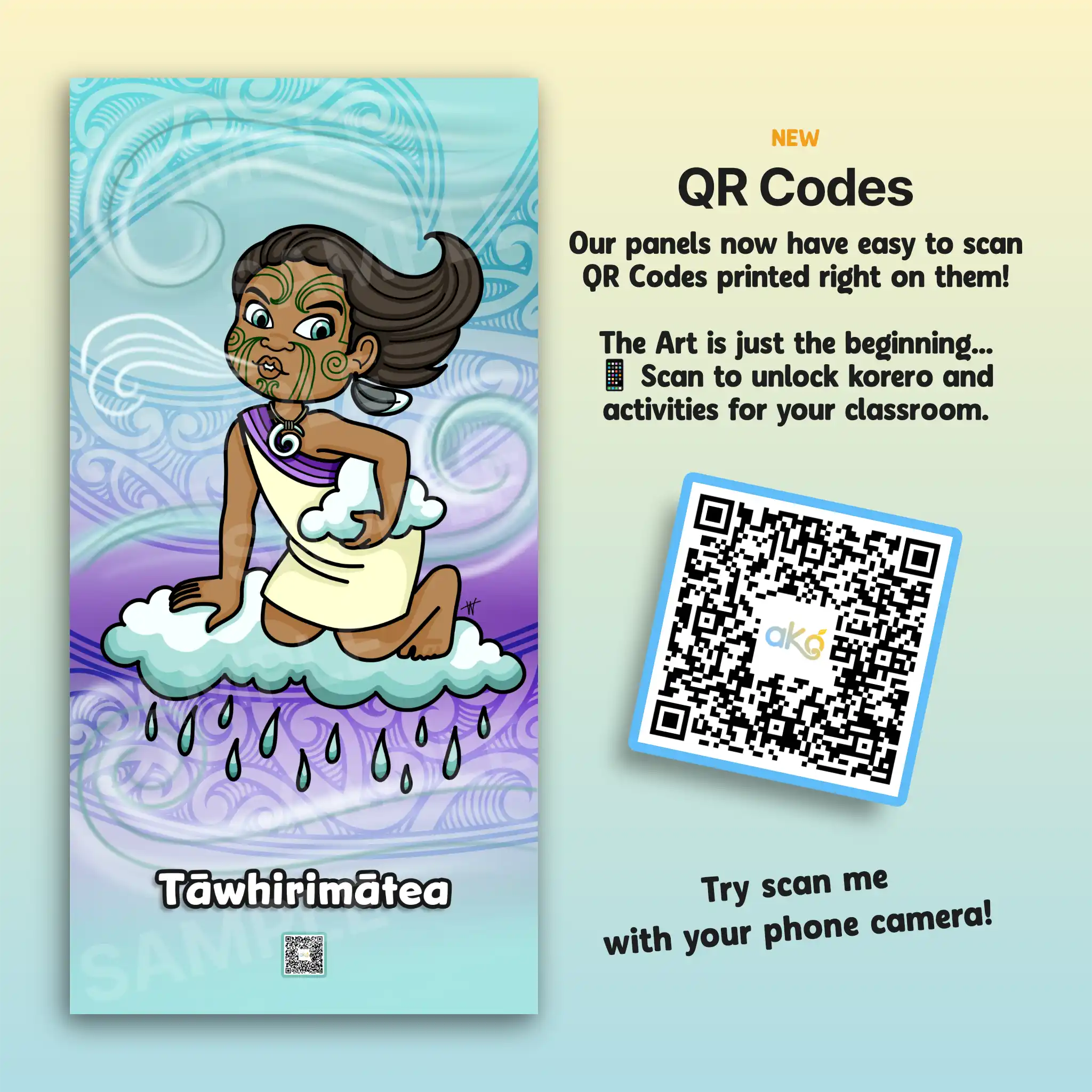 Tāwhirimātea Outdoor Art Panel