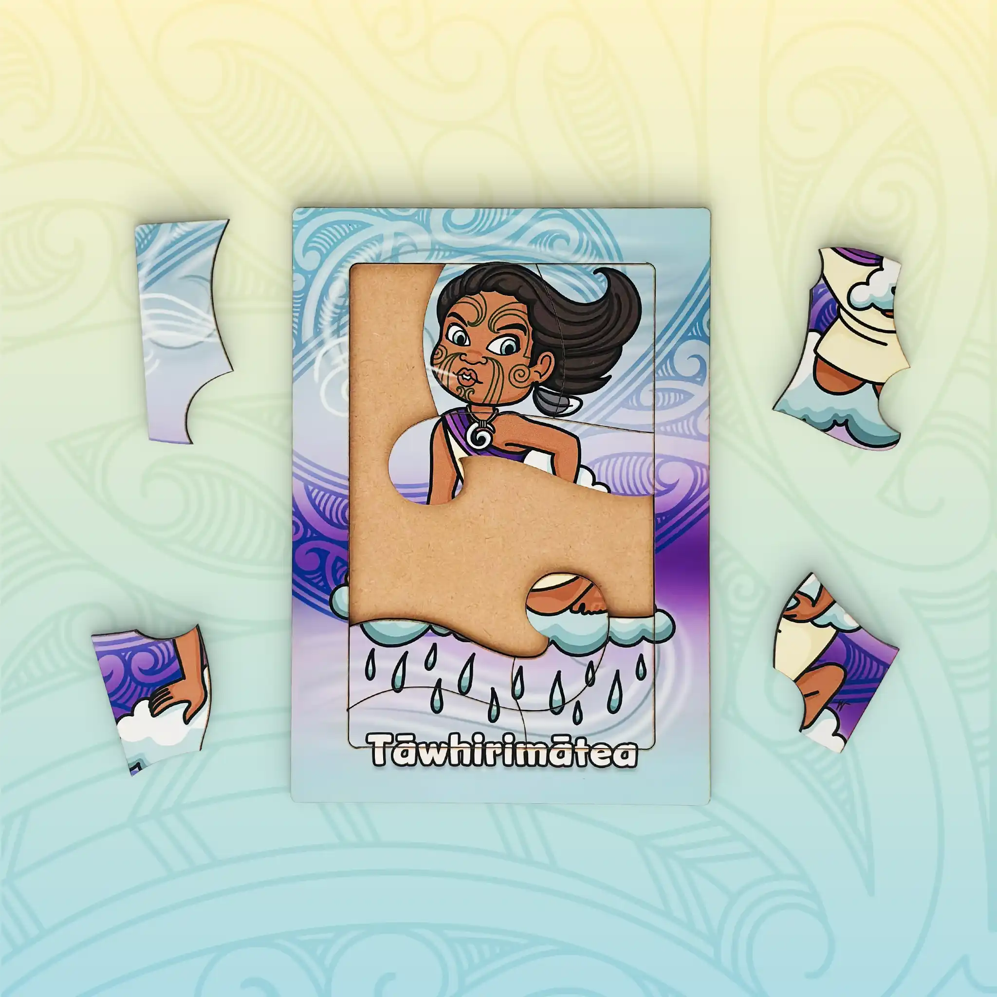 Tāwhirimātea Printed Puzzle