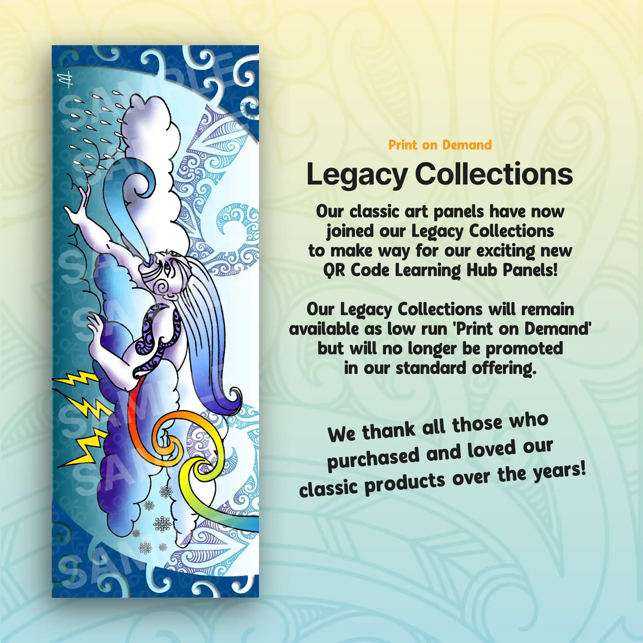 Atua Wall Panel - Tāwhirimātea