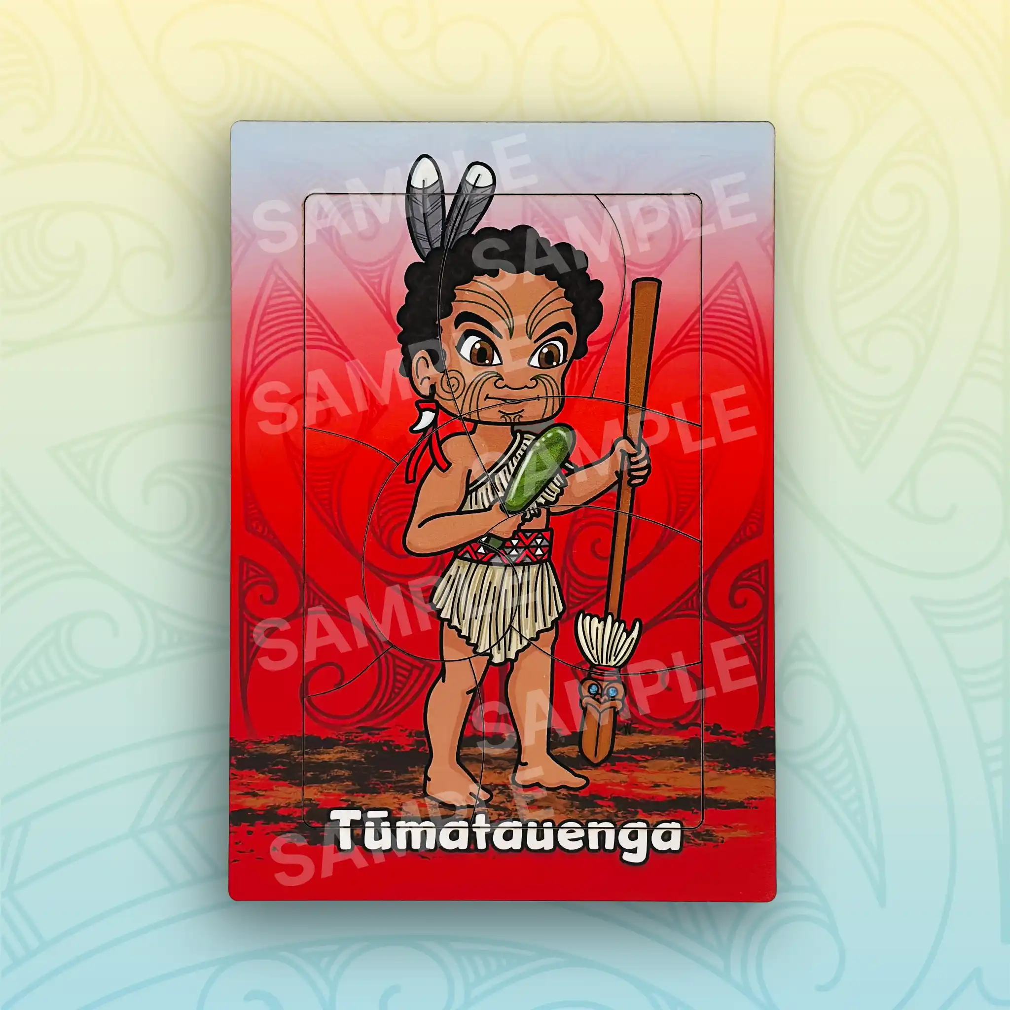 Tūmatauenga Printed Puzzle