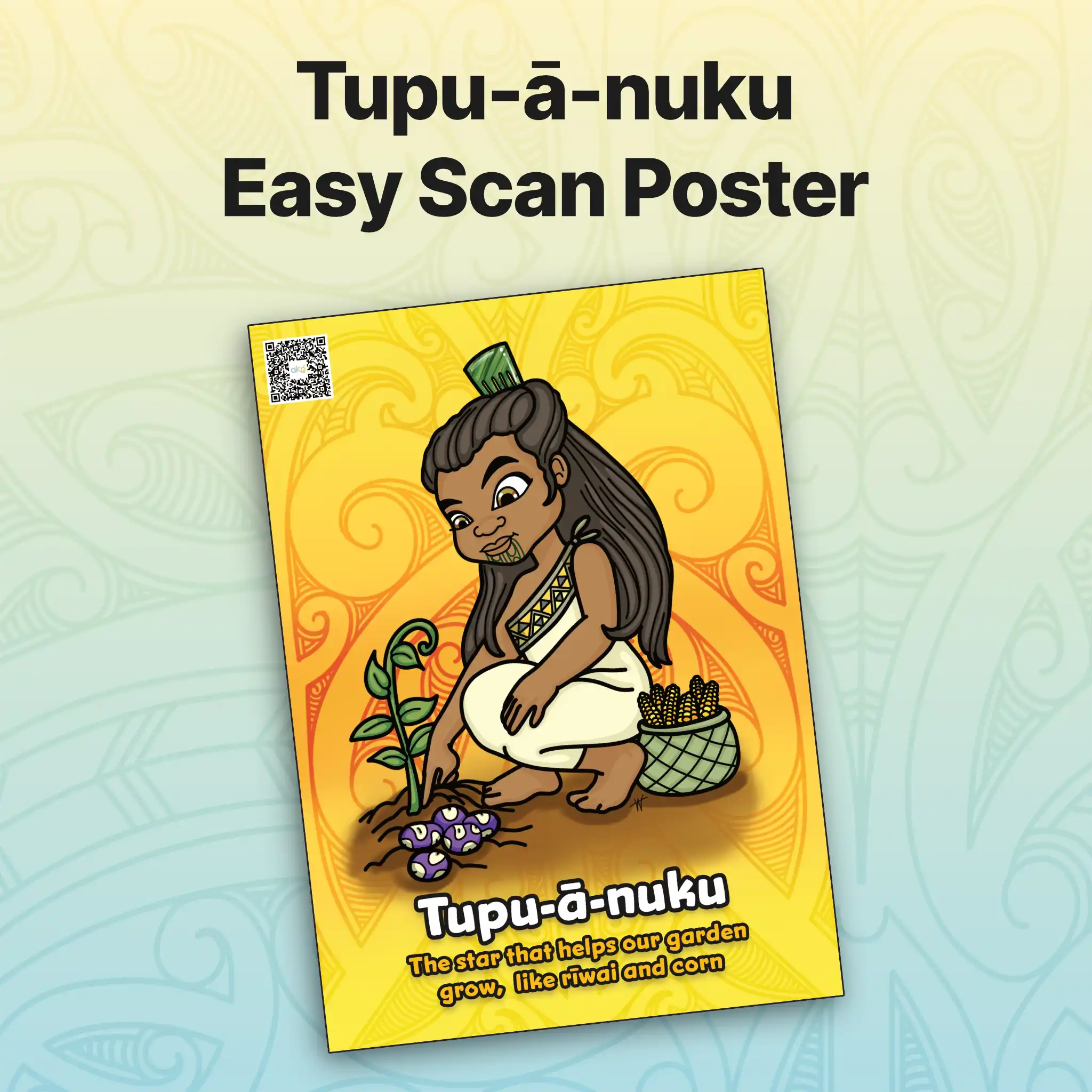Tupu-a-nuku Easy Scan Poster