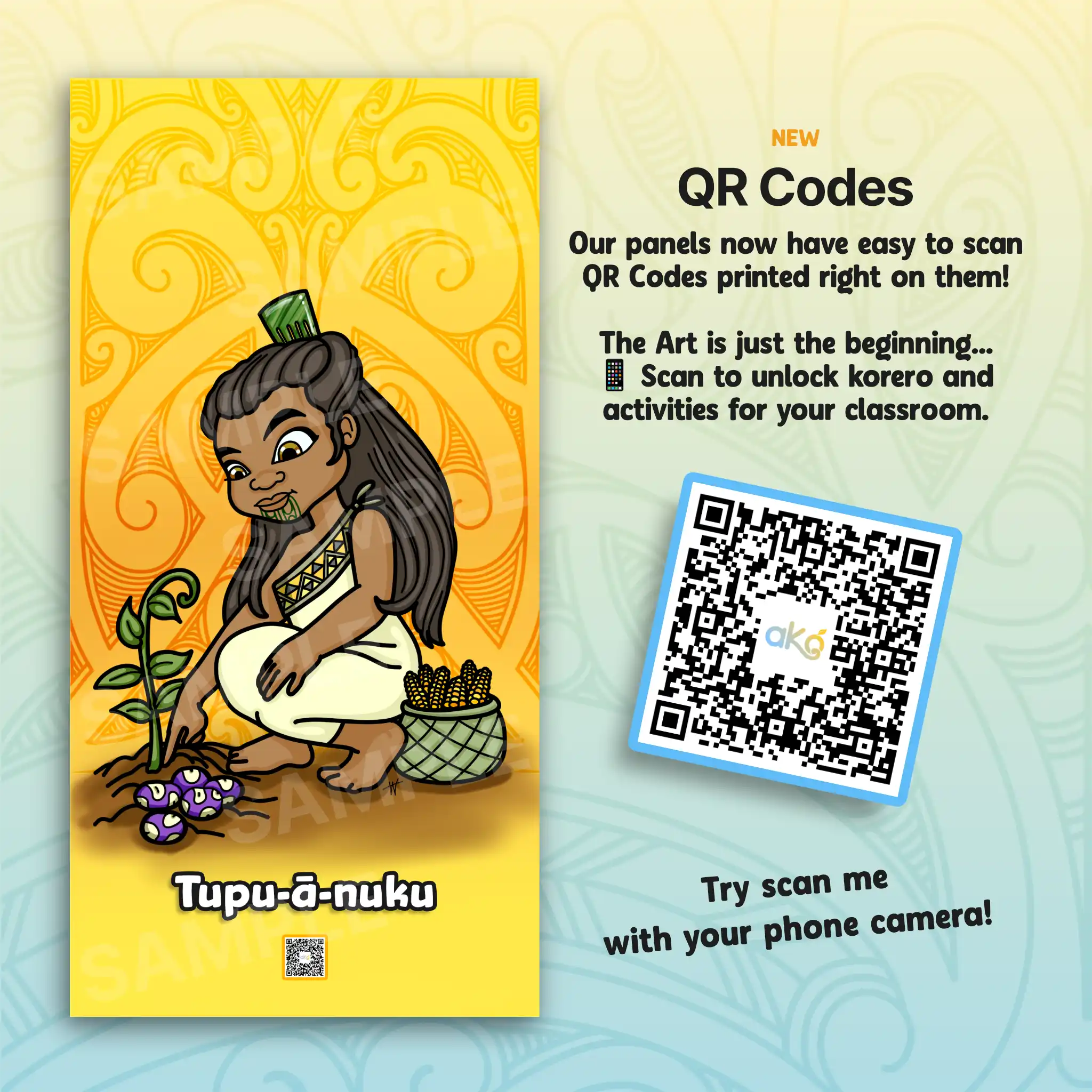 Tupu-ā-nuku Outdoor Art Panel