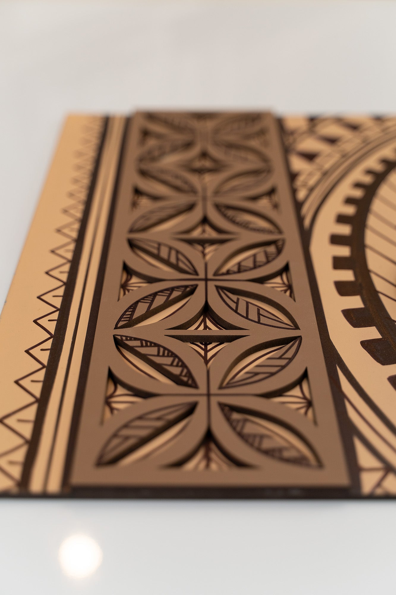 Turtle Panel - Brown & Black