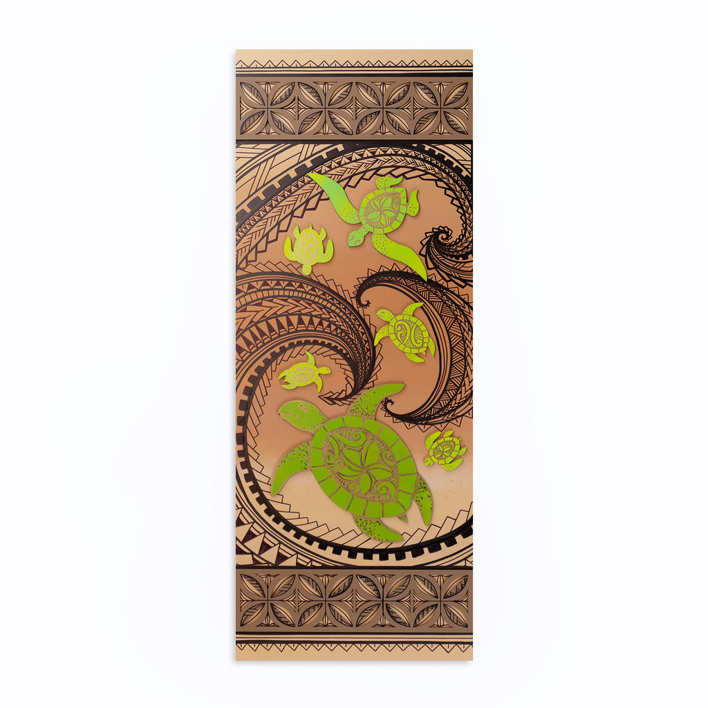 Turtle Panel - Brown & Black