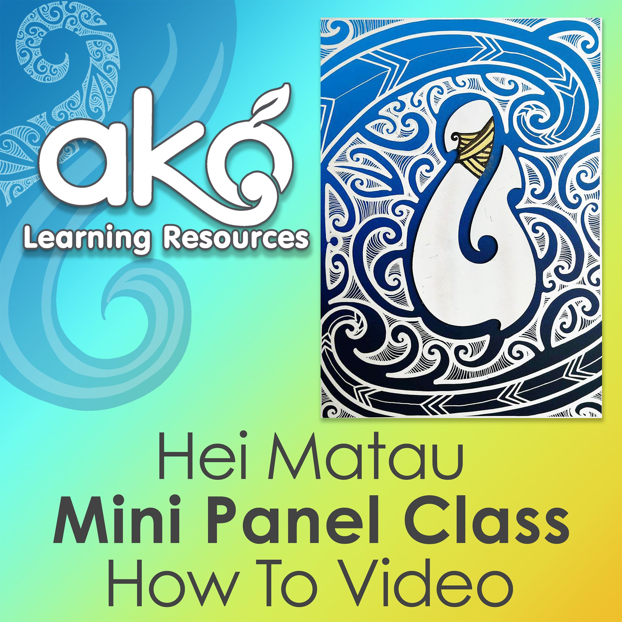 Hei Matau Mini Panel