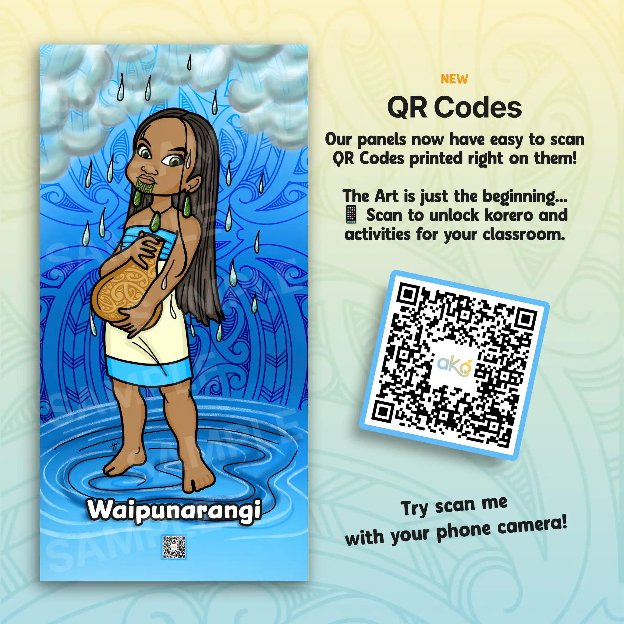 Waipunarangi Outdoor Art Panel