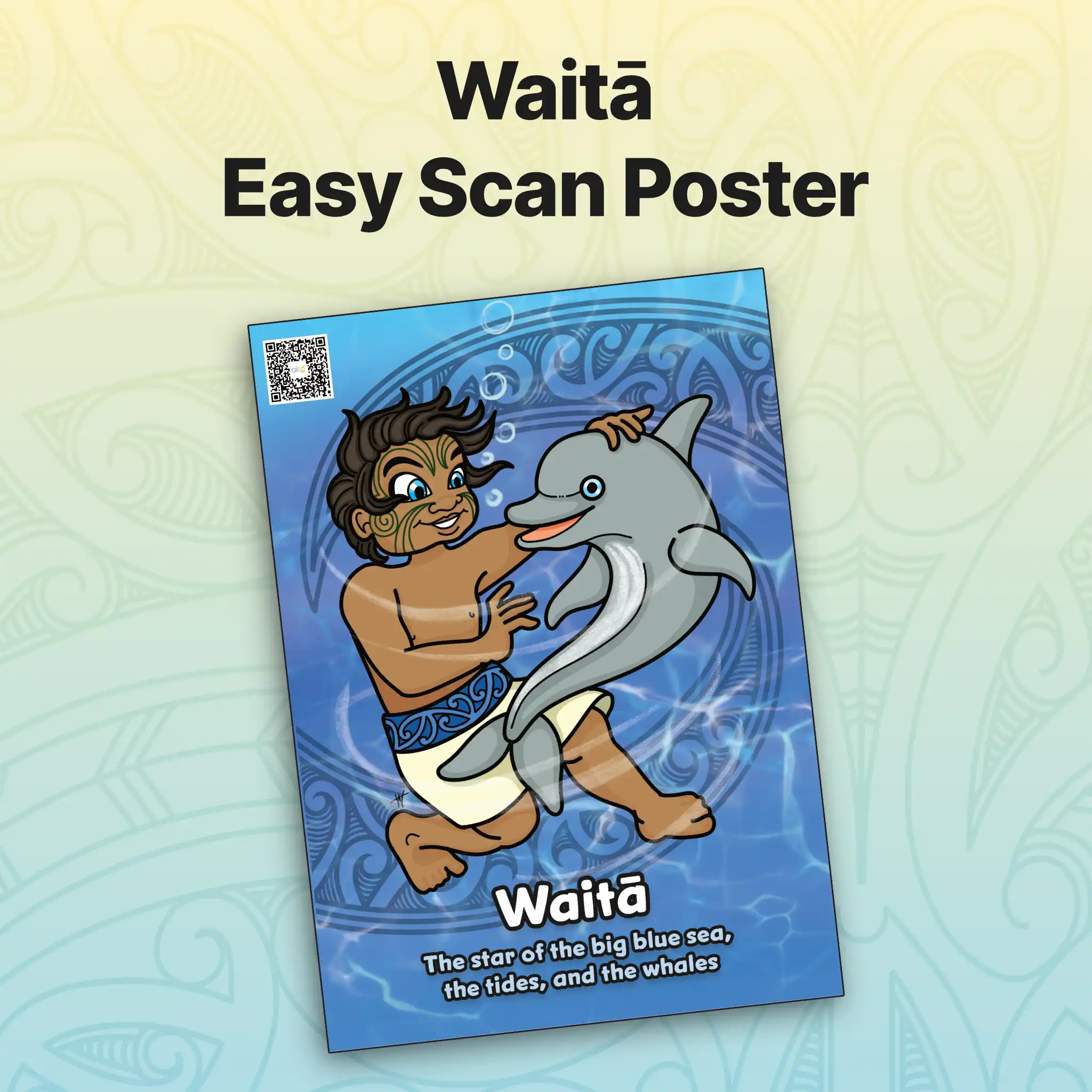 Waitā Easy Scan Poster