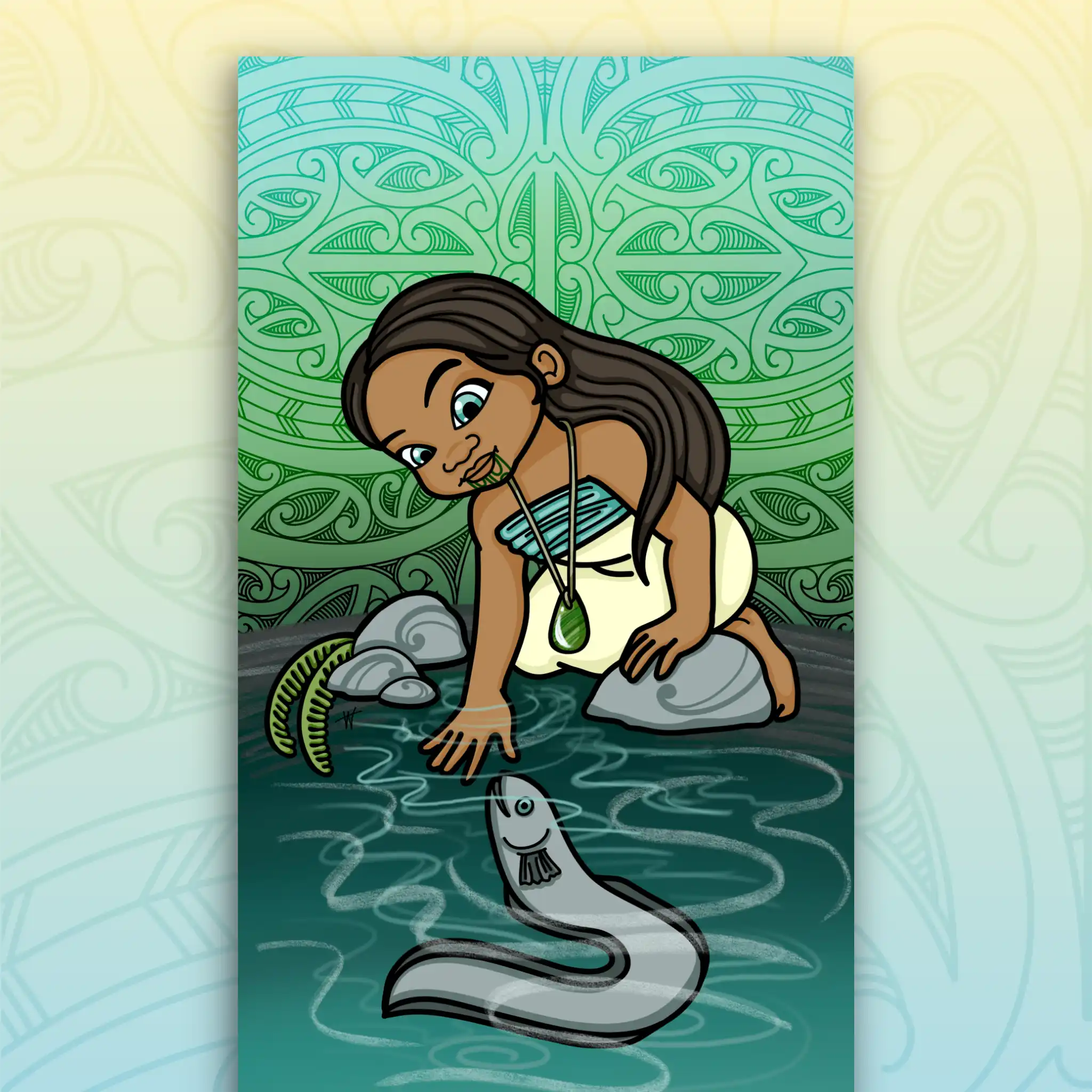 Waitī Outdoor Art Panel