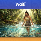 Waitī Outdoor Art Panel