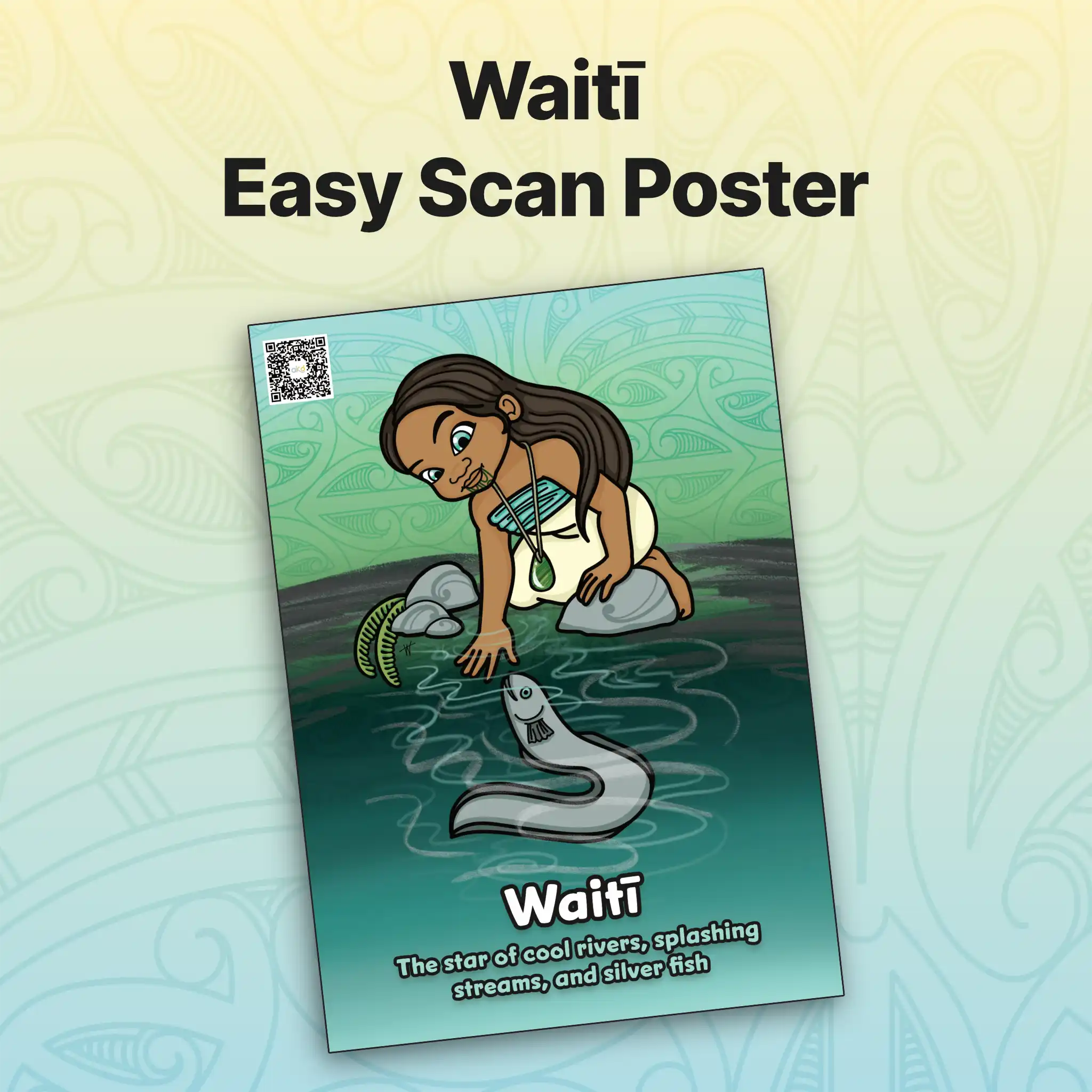 Waitī Easy Scan Poster