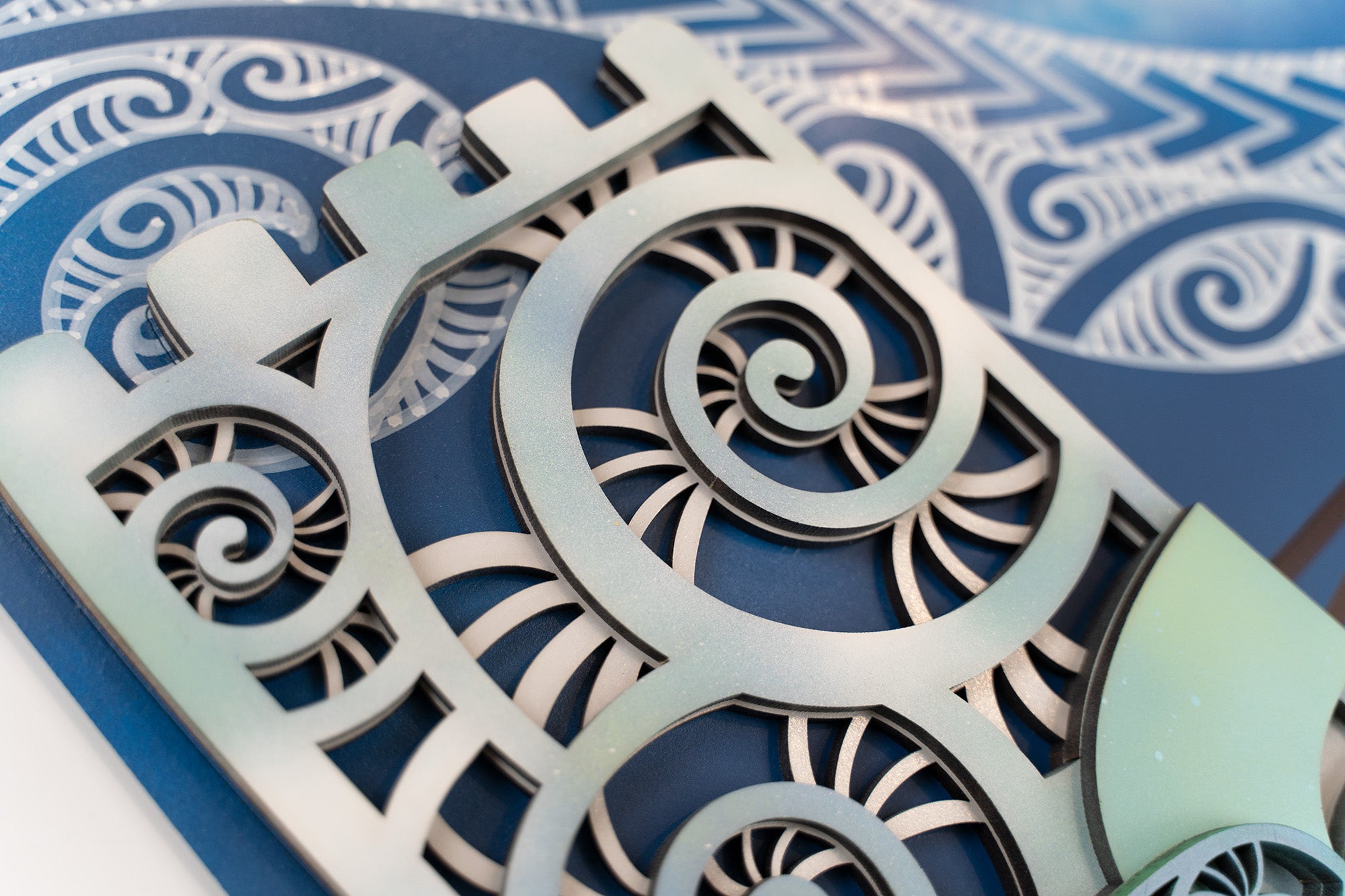 Waka Panel - Light Blue