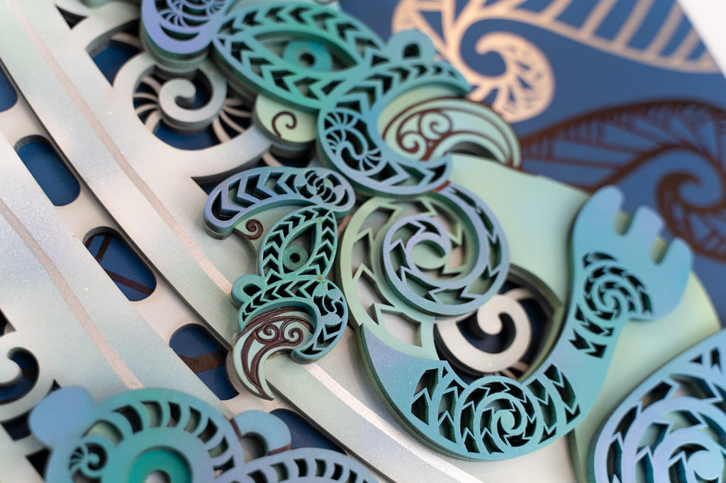 Waka Panel - Light Blue