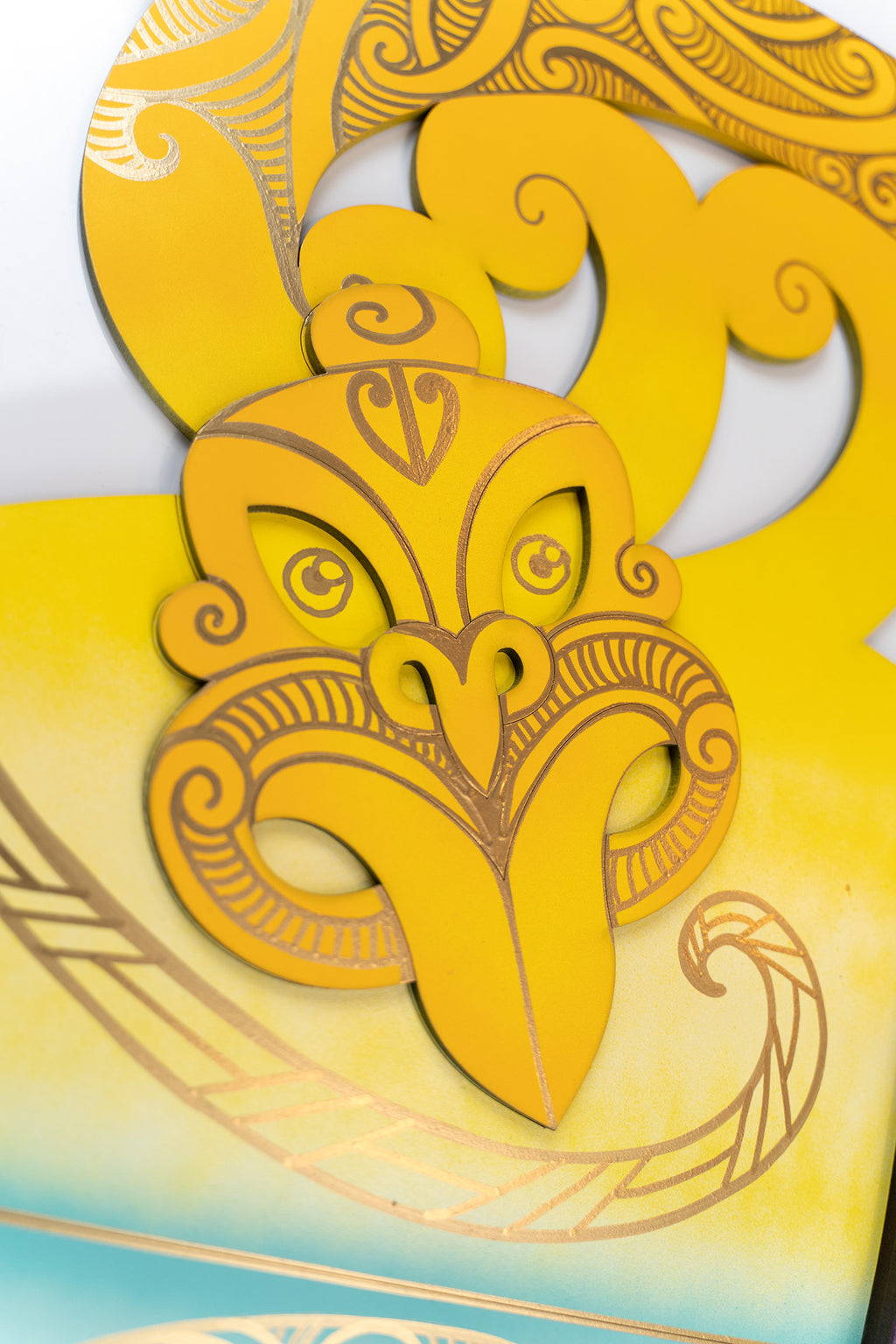 Waka Panel - Purple & Gold