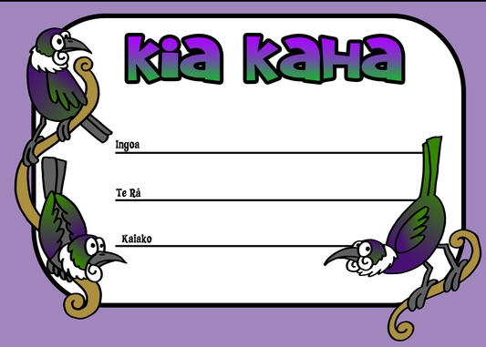 Certificate - Kia Kaha Style 2