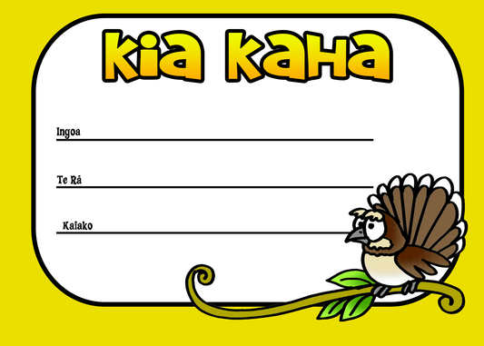 Certificate - Kia Kaha Style 4
