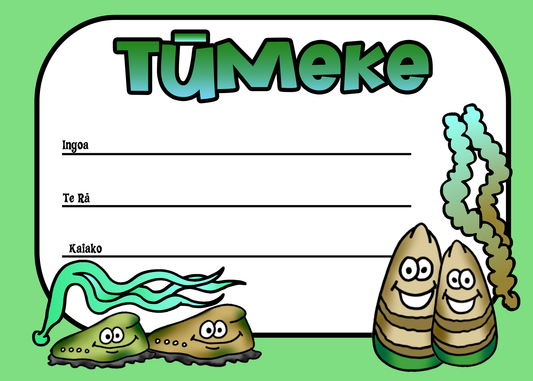 Certificate - Tūmeke Style 5