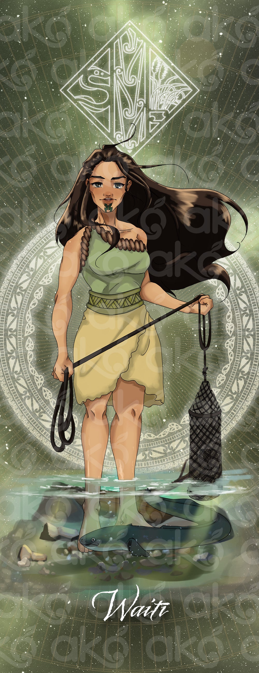 Matariki Outdoor Wall Panel - Waitī