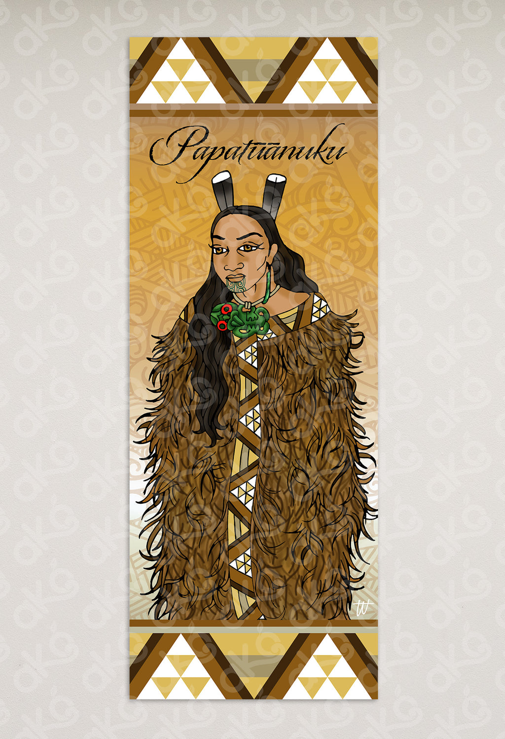 Papatūānuku - Atua Outdoor Wall Panel - Kaitiaki Series