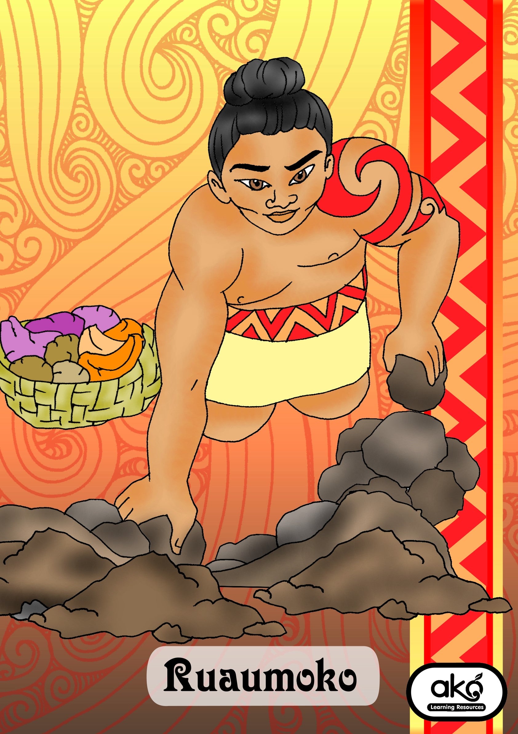 Ruaumoko Poster Version 1