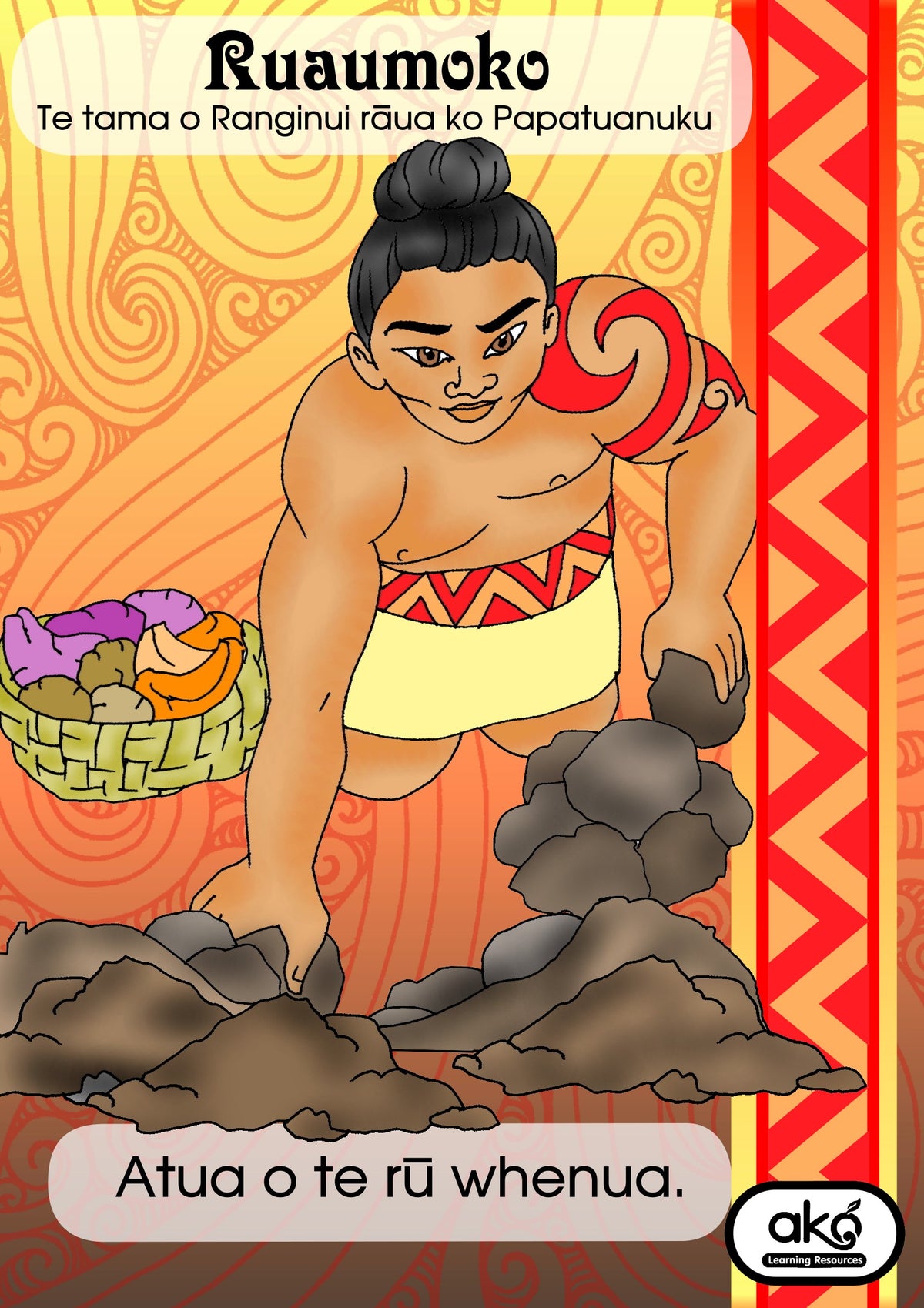Tutor Program Ruaumoko Resource Library: Atua Posters – Ako Learning Resources