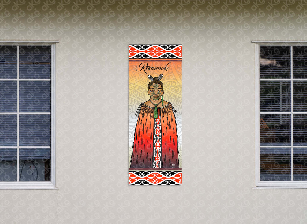 Rūaumoko - Atua Outdoor Wall Panel - Kaitiaki Series