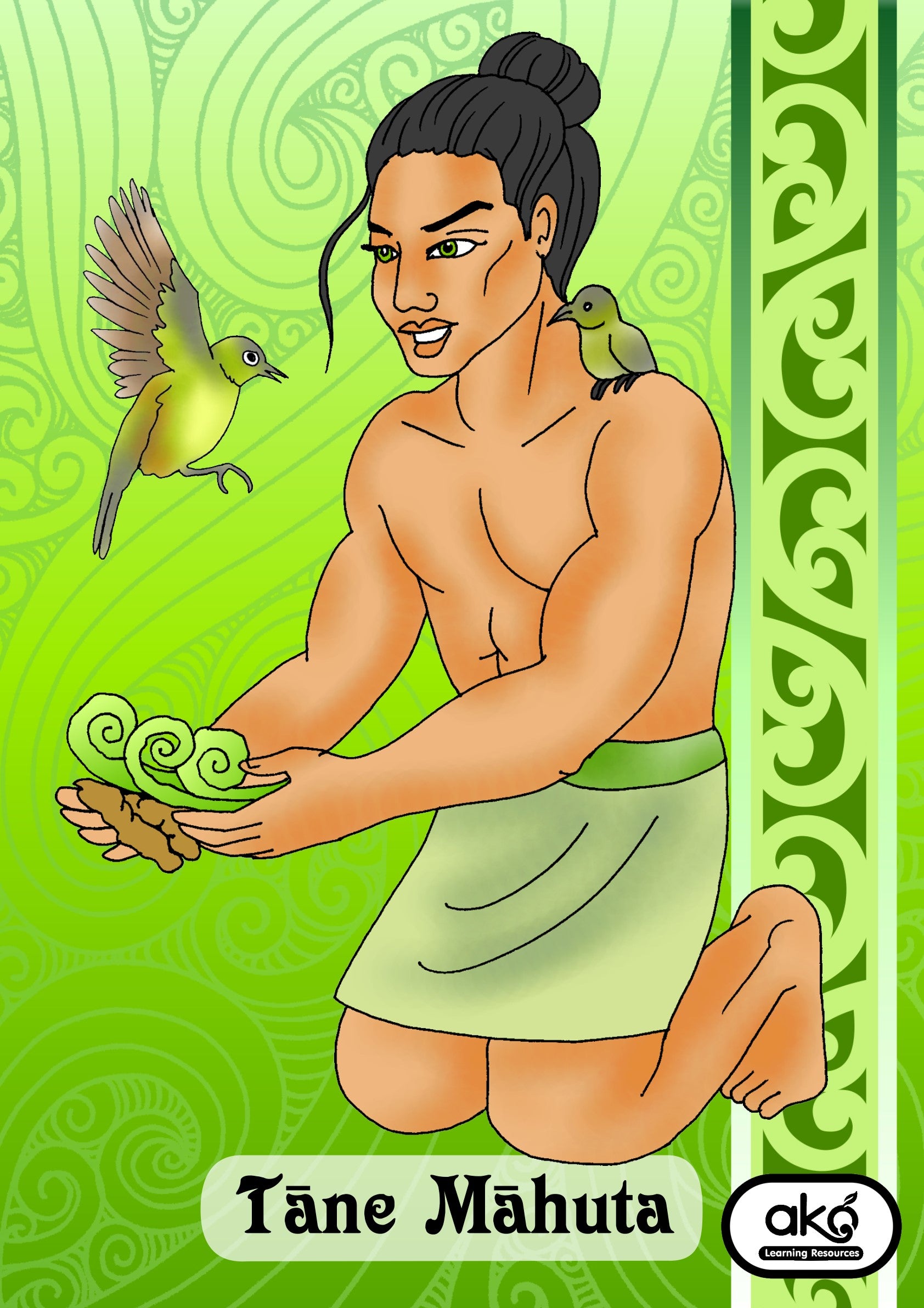 Tāne Mahuta Poster Version 1