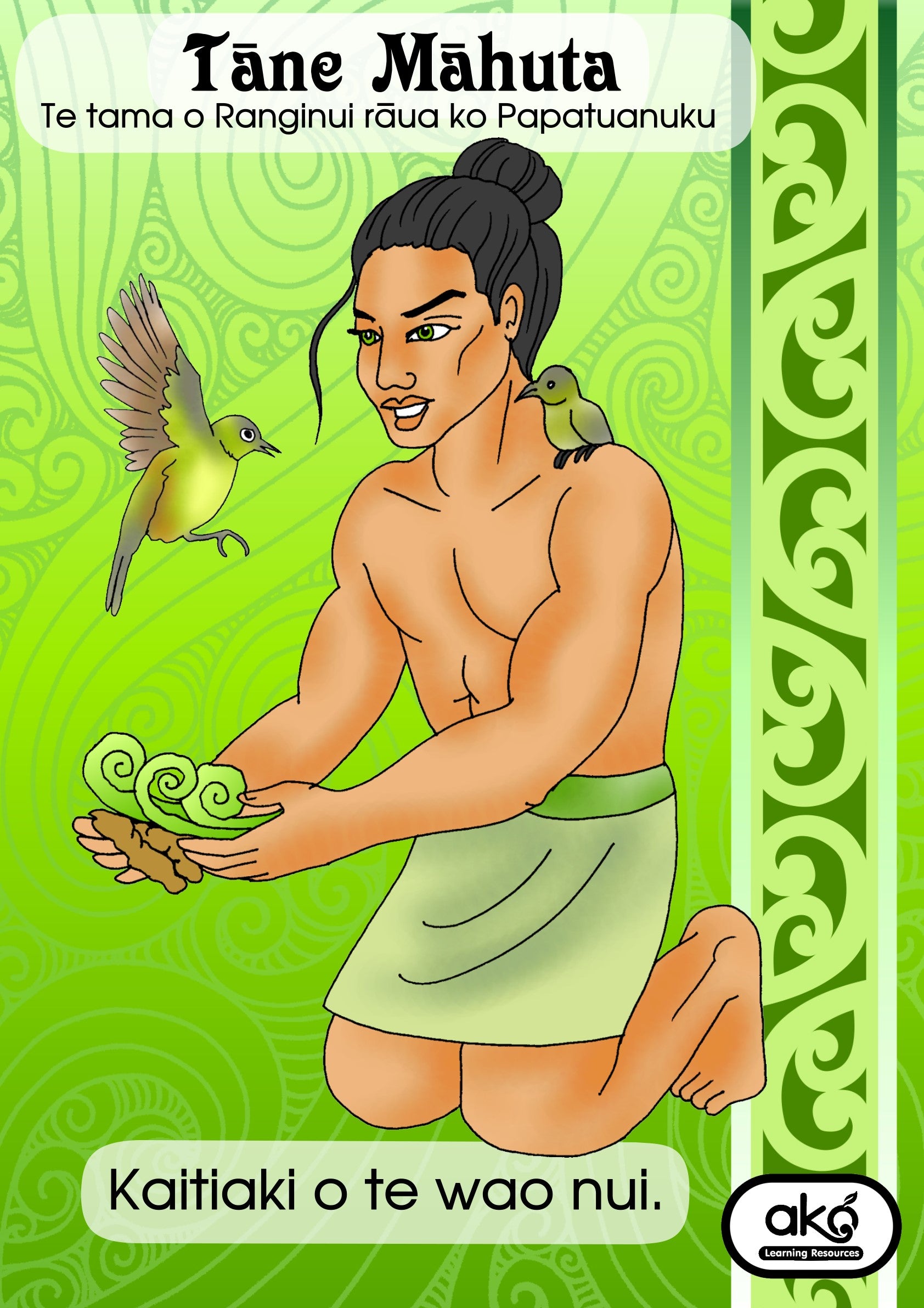 Tāne Mahuta Poster Version 2
