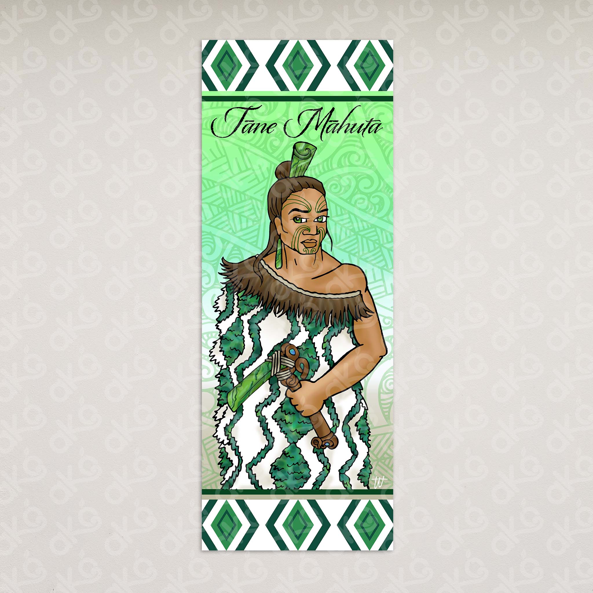 Tāne Mahuta - Atua Outdoor Wall Panel - Kaitiaki Series