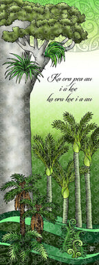 Tāne Mahuta - Outdoor Wall Panel Trio Set
